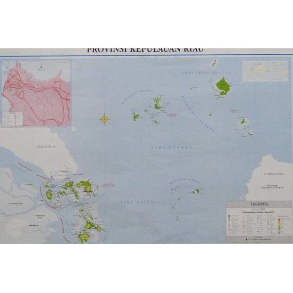 Jual Peta Provinsi Kepulauan Riau (Lipat) | Shopee Indonesia
