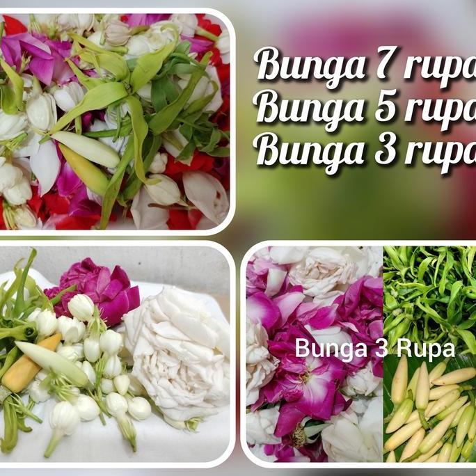 Jual Flowpick- Bunga 7 Rupa Kembang Segar, Bunga 5 Rupa Setaman,Bunga 3 ...