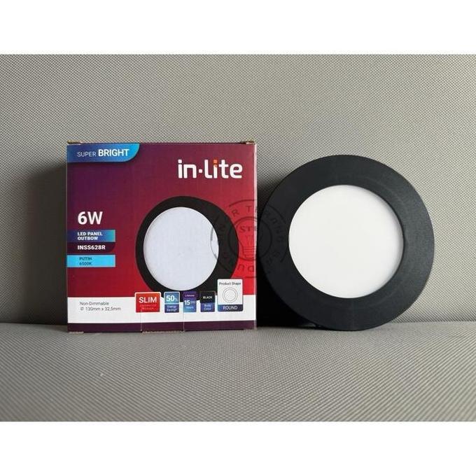 Jual BEBAS ONGKIR - LAMPU DOWNLIGHT PANEL LED INLITE OUTBOW 6W 6 WATT ...