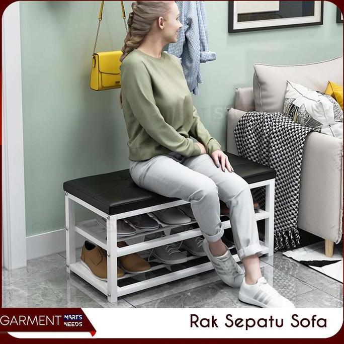 Jual Rak Sepatu Susun Besi Bench Tempat Duduk Kokoh Berkualitas ...