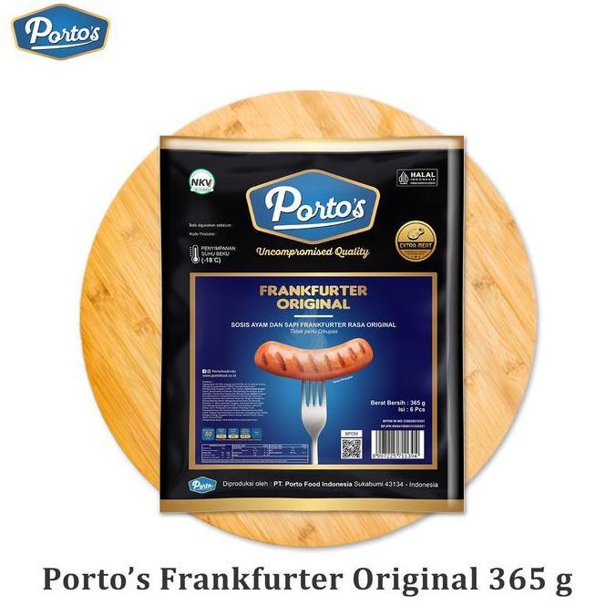 Jual PORTO'S SOSIS FRANKFURTER - sosis bakar frozenfood rasa Sapi ...
