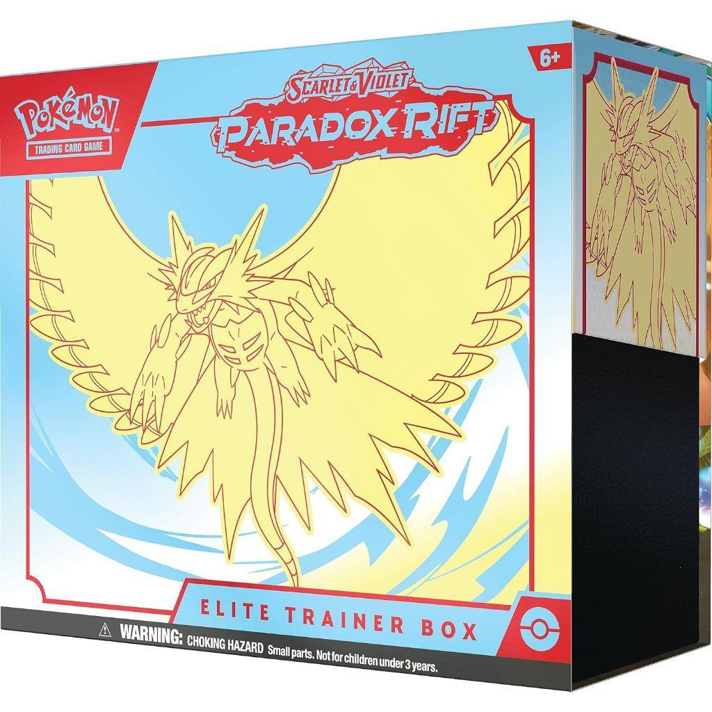 Pokemon TCG - Scarlet & Violet 4 Paradox Rift Elite Trainer Box - Roaring Moon
