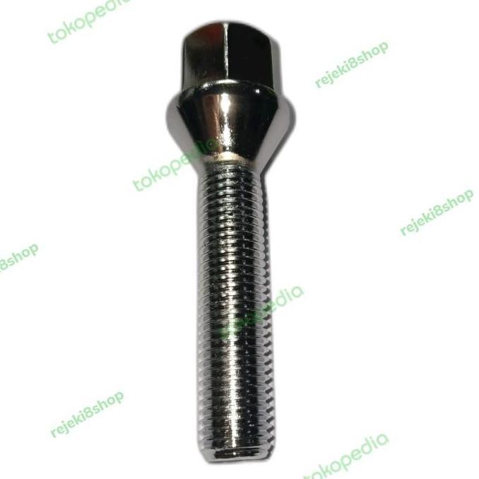 Jual Baut Roda Mercy, BMW, VW, Mazda panjang 50mm M.12 bolt nut ...