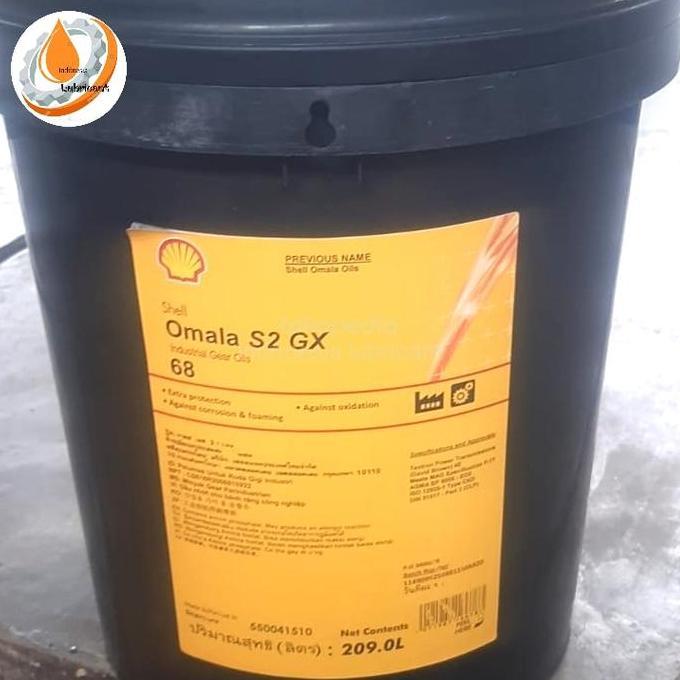 Jual Shell Omala S2 GX 68 Oil Gear (ISO VG 68) Original Pail 20 liter ...