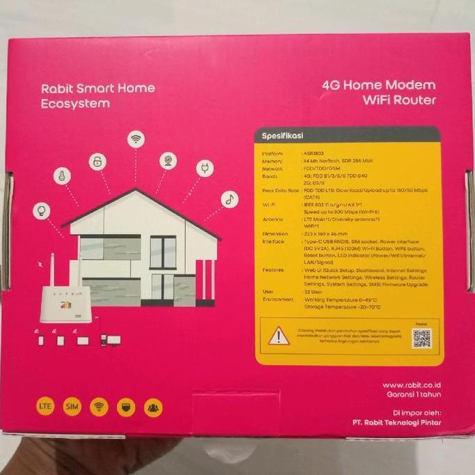 Jual WiFi Portable yang Serbaguna | Hifi Air Rabit 4G Home Modem WiFi ...