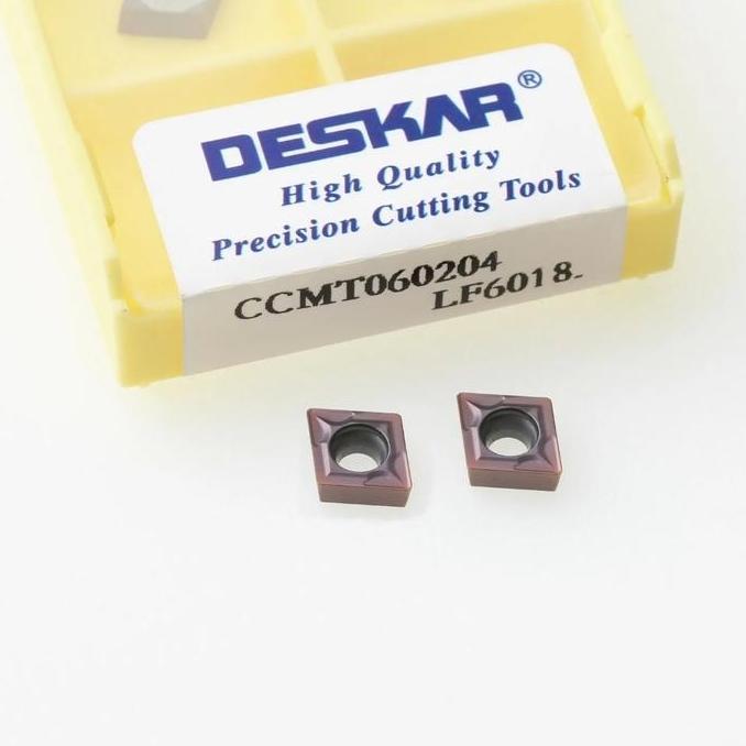 Jual Carbide Insert CCMT060204 LF6018 DESKAR ,Pahat bubut dalam ...