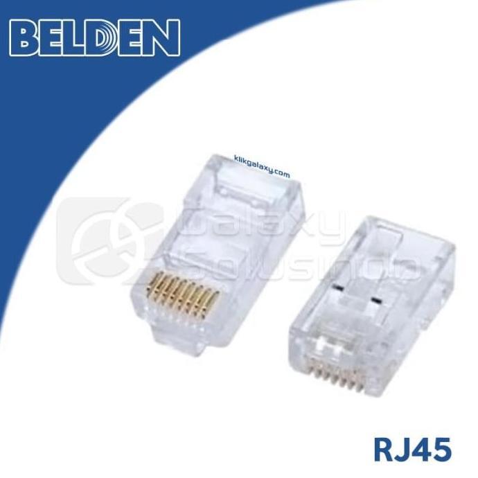 Jual BELDEN RJ 45 Connector Cat5 (50pcs) | Shopee Indonesia