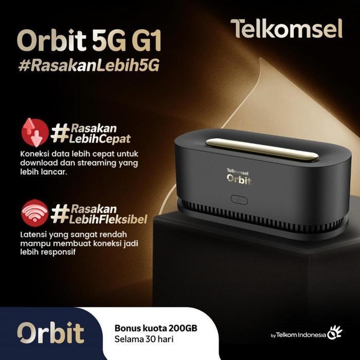 Jual Orbit Modem Orbit 5G G1 Modem Wifi 5G High Speed Free Kuota 200Gb ...