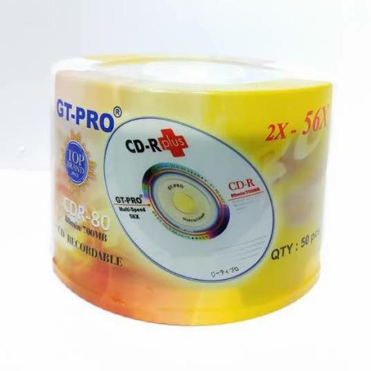 Jual HARGA DISC - CD R GT Pro plus 700 Mbps ( isi 50 pcs) | Shopee ...