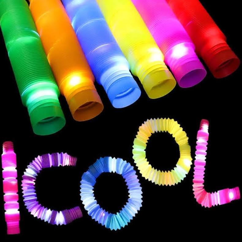 Jual Mainan Viral Cev Light Up Pop Tubes Led Pipes Mainan Lampu Stick ...