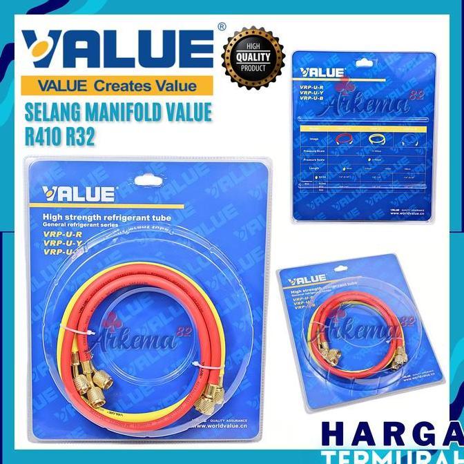 Jual TERBARU - SELANG MANIFOLD VALUE R410 R32 | SLANG MANIPOLD ...