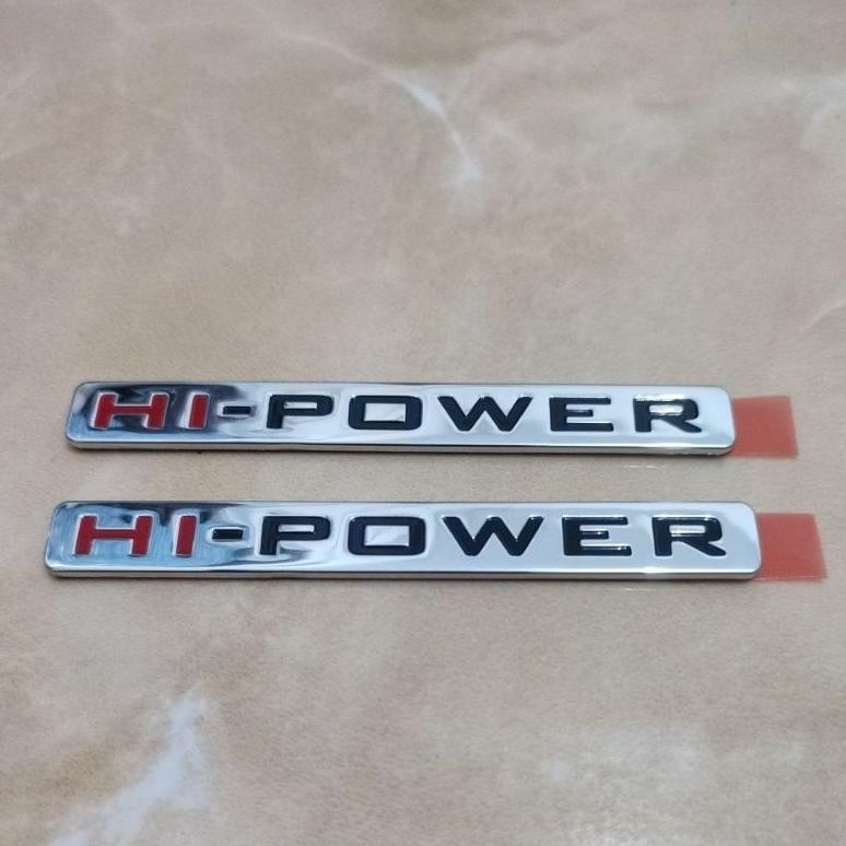 Jual emblem hi-power hi power logo hi power ( 1pcs ) | Shopee Indonesia