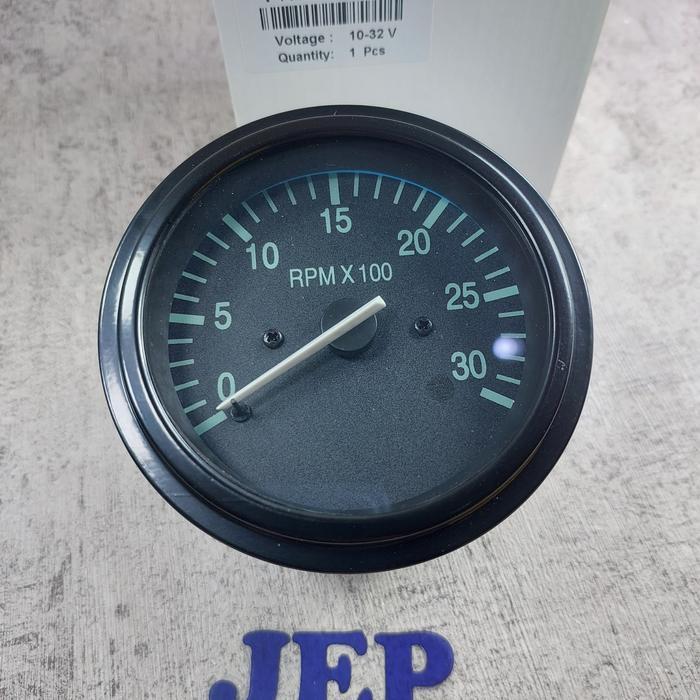 Jual Tachometer Vdo Rpm Meter 3000Rpm Genset 3031734 10-32V 12V / 24V ...