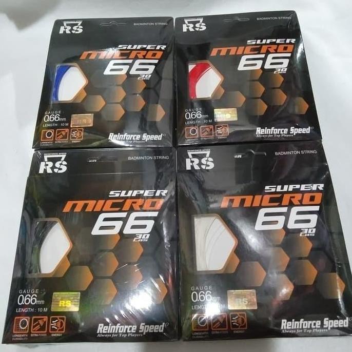 Jual Kokking- Senar Badminton Raket Rs Super Micro 66 Original Murah ...