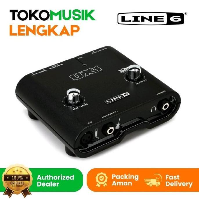 Jual Line 6 Pod Studio UX1 USB Audio Interface Line 6 UX1 | Shopee ...