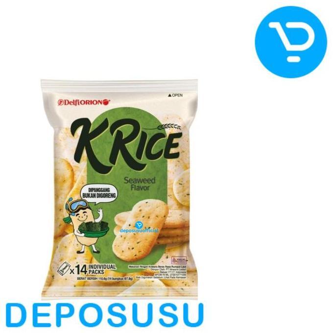 Jual Krice K'rice O'rice Orice Delfi Orion Rice Crackers Snack Original ...
