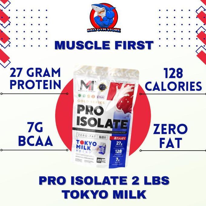 Jual Muscle First Pro Isolate 2 Lbs Rasa Tokyo Milk 900 Gram | Shopee ...