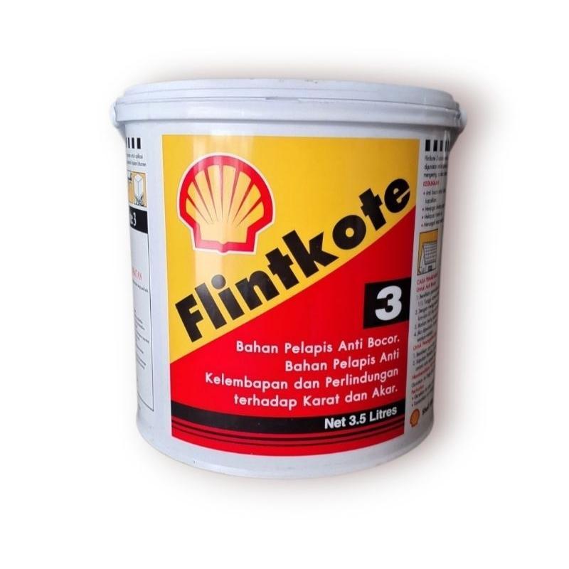 Jual Shell Flintkote 3 Aspal Cair Waterproofing 4 Kg | Shopee Indonesia