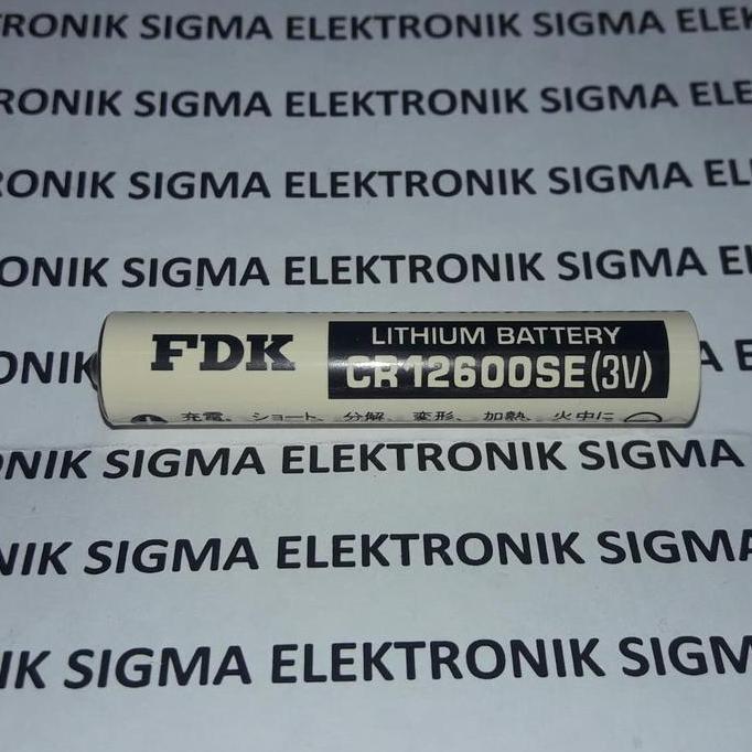 Jual Baterai Battery Lithium FDK CR12600SE (3V) | Shopee Indonesia