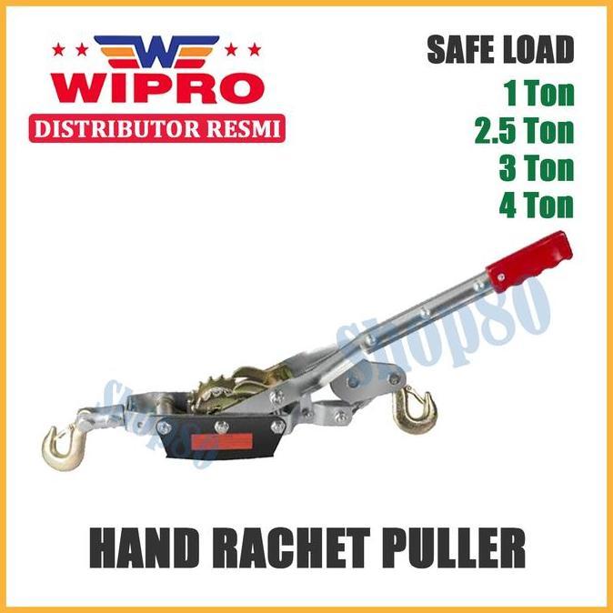 Jual NEW Wipro Hand Ratchet Puller Tracktang Trektang Rachet 1 2.5 3 4 ...