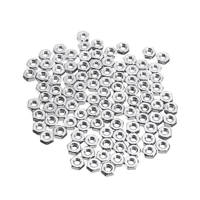 Jual MUR M2 /MUR BAUT TAMIYA /MUR 2MM [500PCS] | Shopee Indonesia