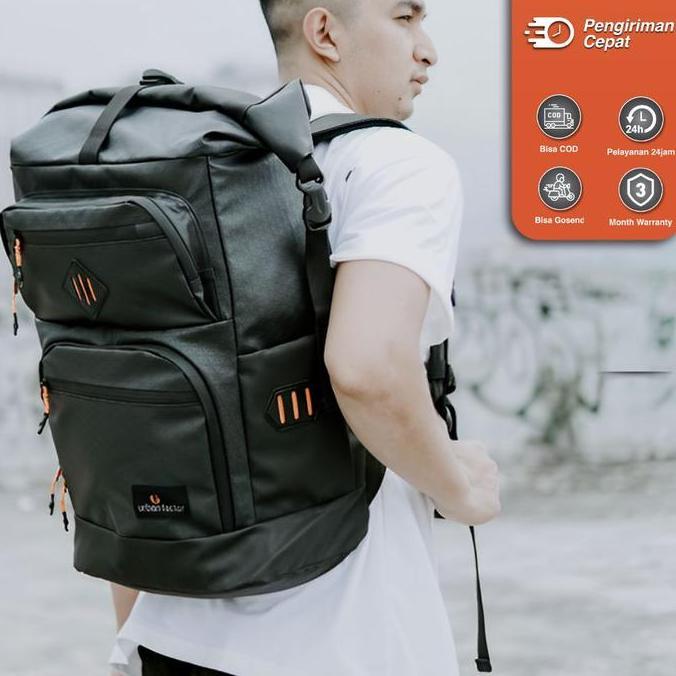 Jual RIANBELVOSIT - TAS RANSEL BACKPACK ROLLTOP LAPTOP PRIA WANITA ...