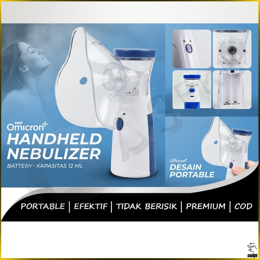 Jual Handheld Nebulizer Alat Terapi Pernapasan Cas Uap Mesh Dewasa ...