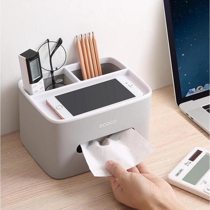 Jual Ecoco Desktop Tissue Box - Kotak Tempat tissue meja office desk ...
