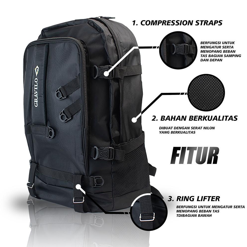 Jual BEST SALE GRAVILO - Tas Ransel Pria Original Dan Wanita BackPack ...