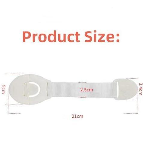 Jual MVO Ribbon Lock Safety Kids Drawer Alat Pengunci Lemari Safety ...