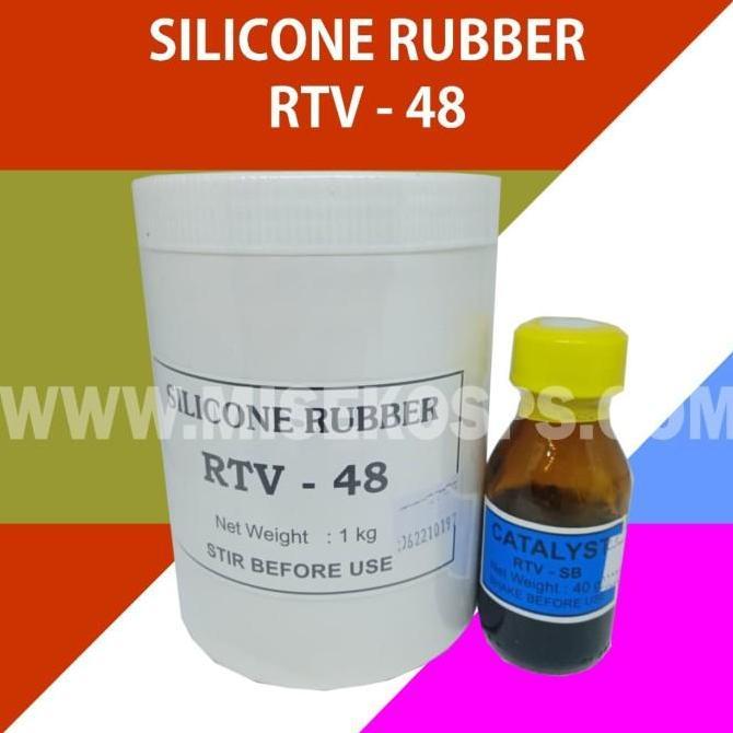 Jual E RUBBER RTV 48 DAN CATALYST SB CETAKAN 1KG | Shopee Indonesia