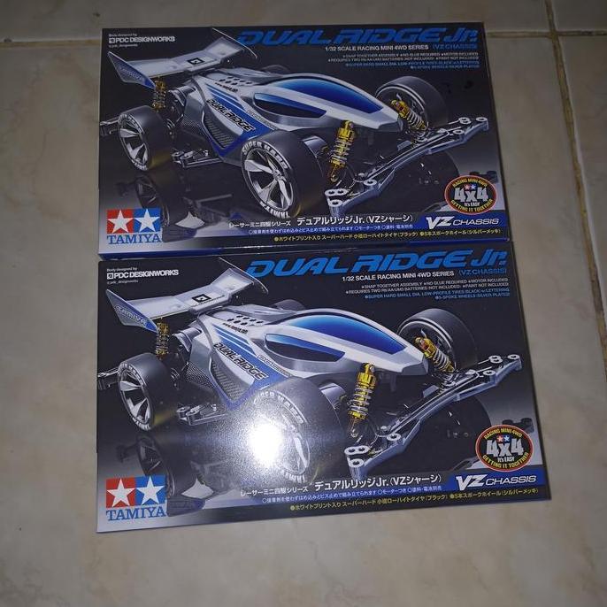 Jual Tamiya Dual Ridge 18096 VZ Chassis Original Mini 4wd | Shopee ...