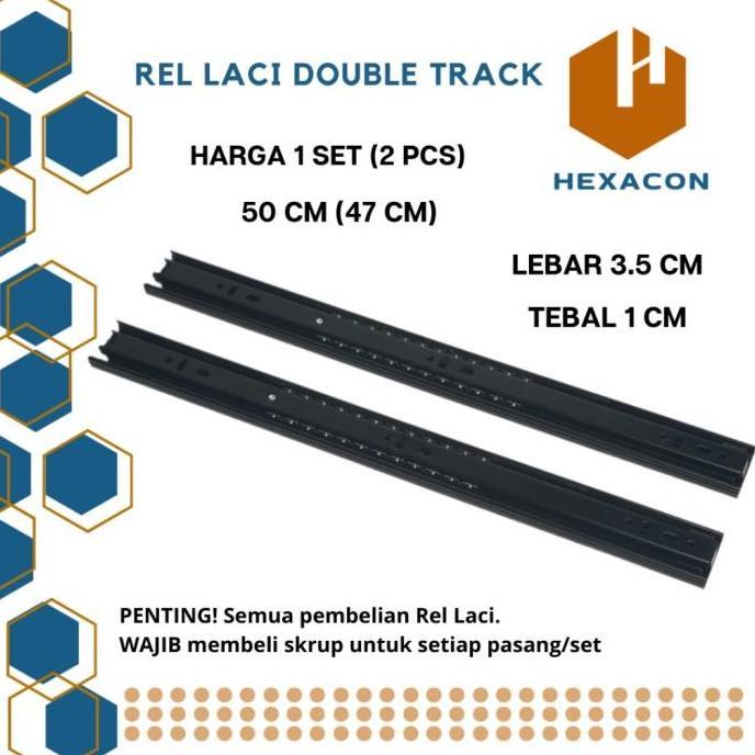 Jual Rel Laci Double Track 50 cm | Shopee Indonesia