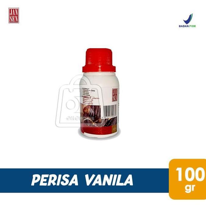 Jual Perisa Vanilla Jansen Vanilla Extract Extra Fine (Botol 100gr ...