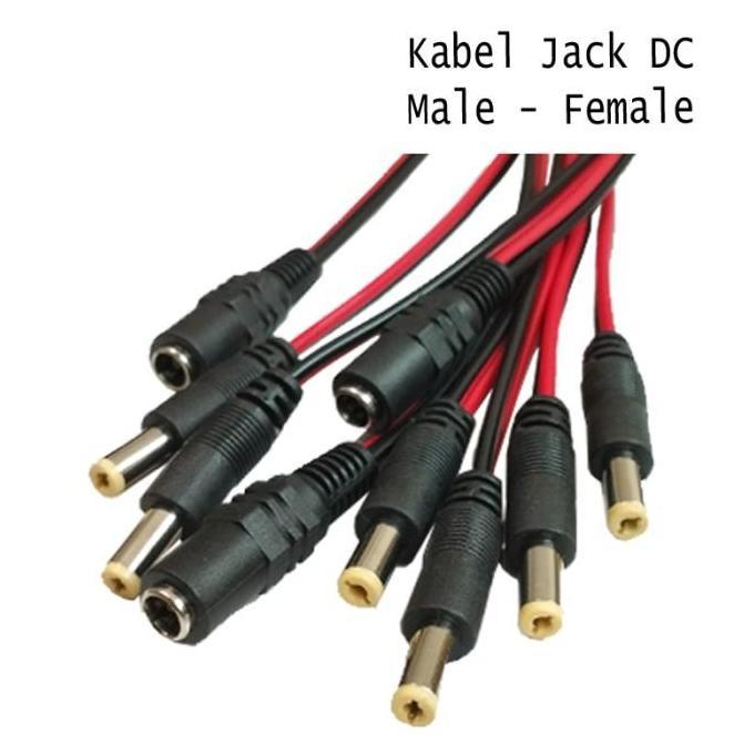 Jual Kabel Dc Male Female / Konektor Kabel Dc 100 Pcs Termurah | Shopee ...