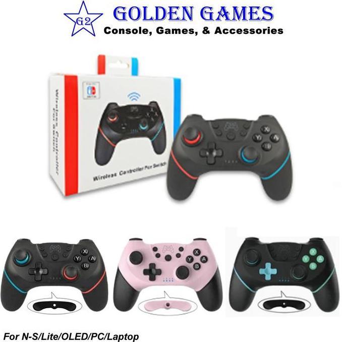Jual Stick Gamepad Procon Pro Controller Wireless Nintendo Switch/Oled ...
