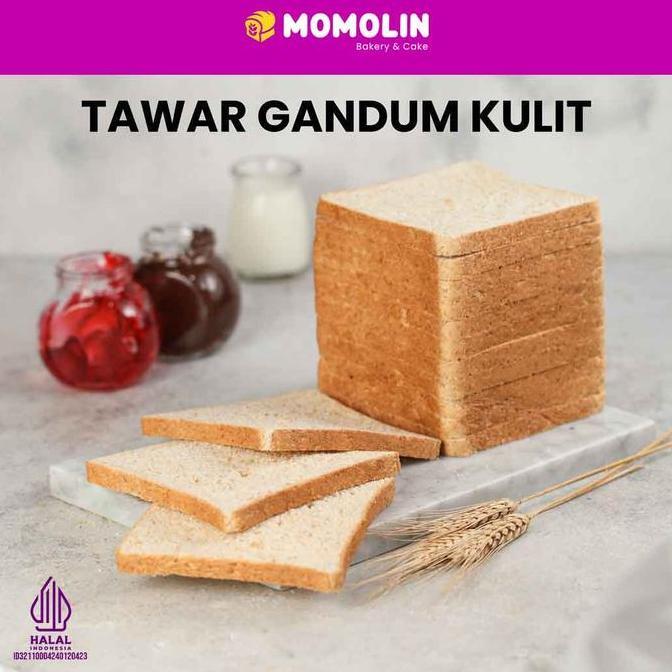 Jual Eatstraight- Momolin Bakery - Roti Tawar Gandum Kulit | Roti ...