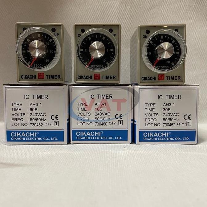 Jual CIKACHI TIMER AH3-1(10S,30S,60S,60M) | Shopee Indonesia