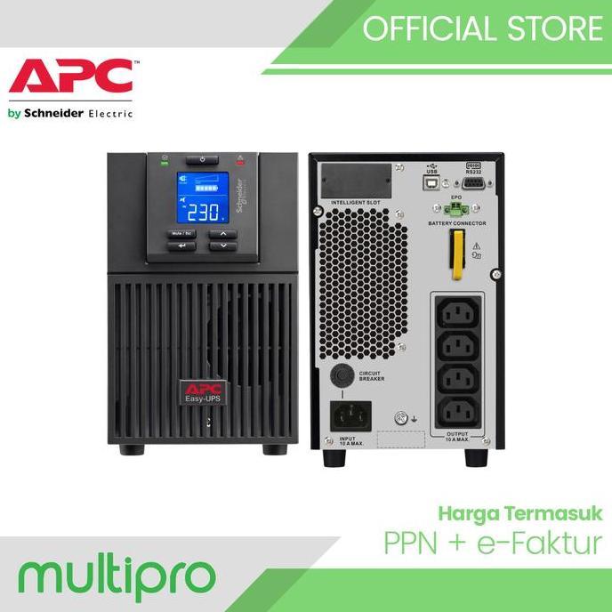 Jual UPS APC ONLINE 2KVA 2000VA 1800W SRV2KI-E EASY UPS TOWER ORIGINAL ...