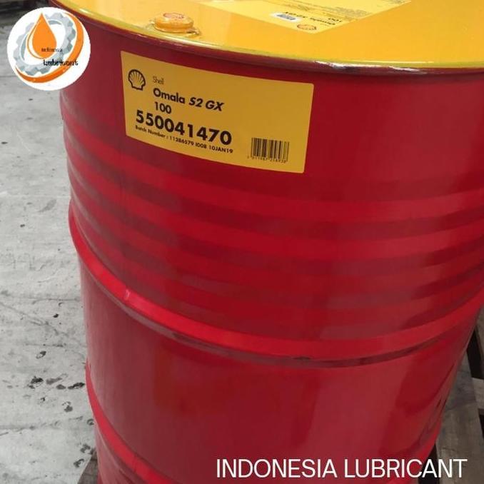 Jual TERBARU - Shell Omala S2 GX 100 Oil 100% Original Drum 209 liter ...