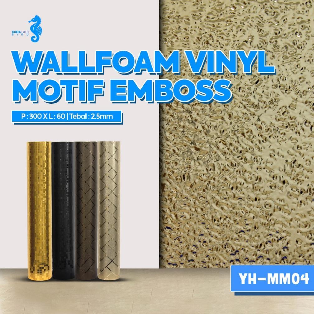 Jual Klb - Wallpaper Foam Vinyl Motif Emboss Uk 60X300Cm Wallfoam Motif ...