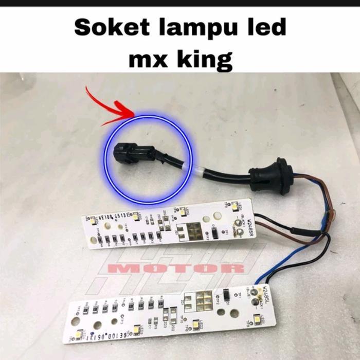 Jual kabel cable soket socket fiting fitting lampu Led Mx king | Shopee ...