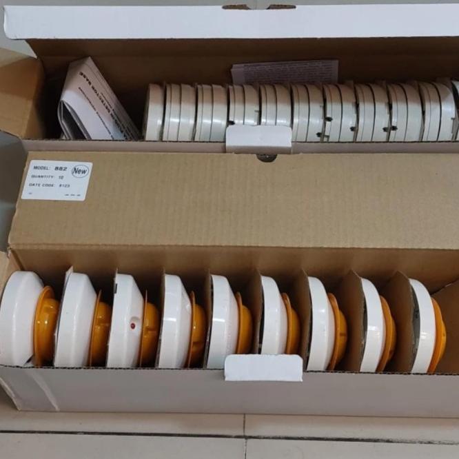 Jual Smoke Detector System Sensor Model 882 Komplit Base | Shopee Indonesia