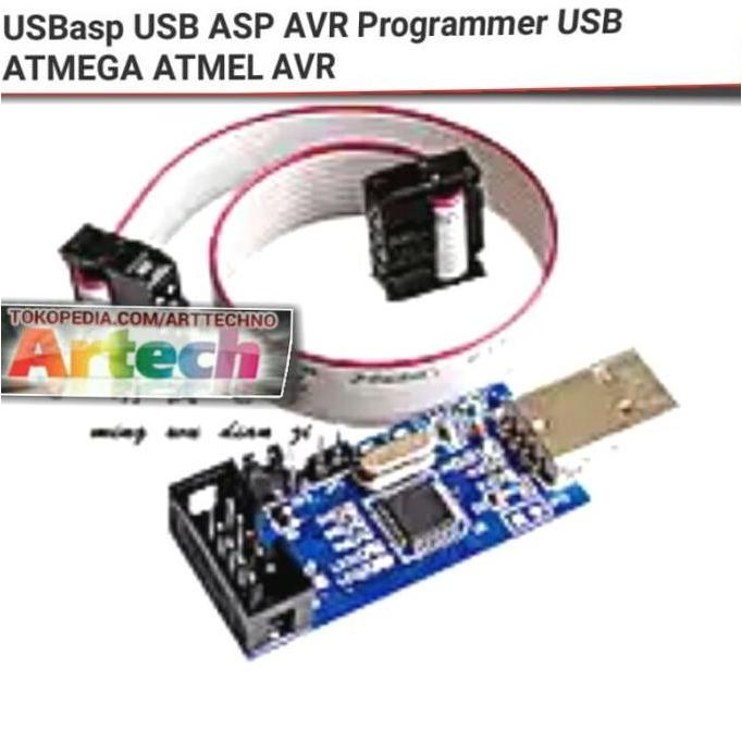 Jual USBASP USB ISP ASP AVR PROGRAMMER USB ATMEGA ATMEL AVR | Shopee ...