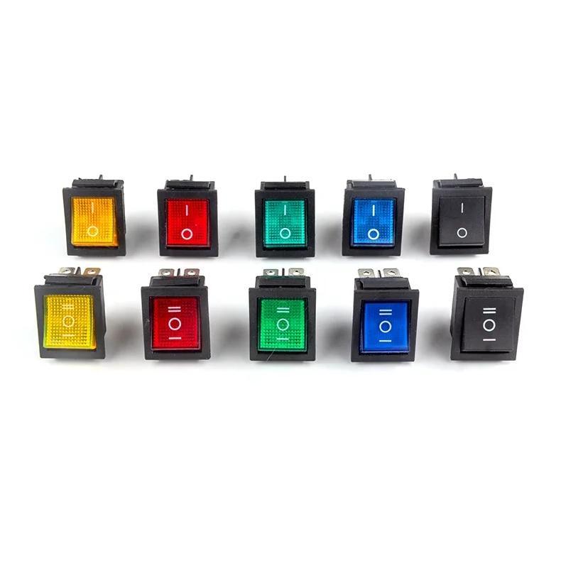Jual KCD4 Rocker Switch Power Switch 2 Position/ 3 Position 6 Pins ...