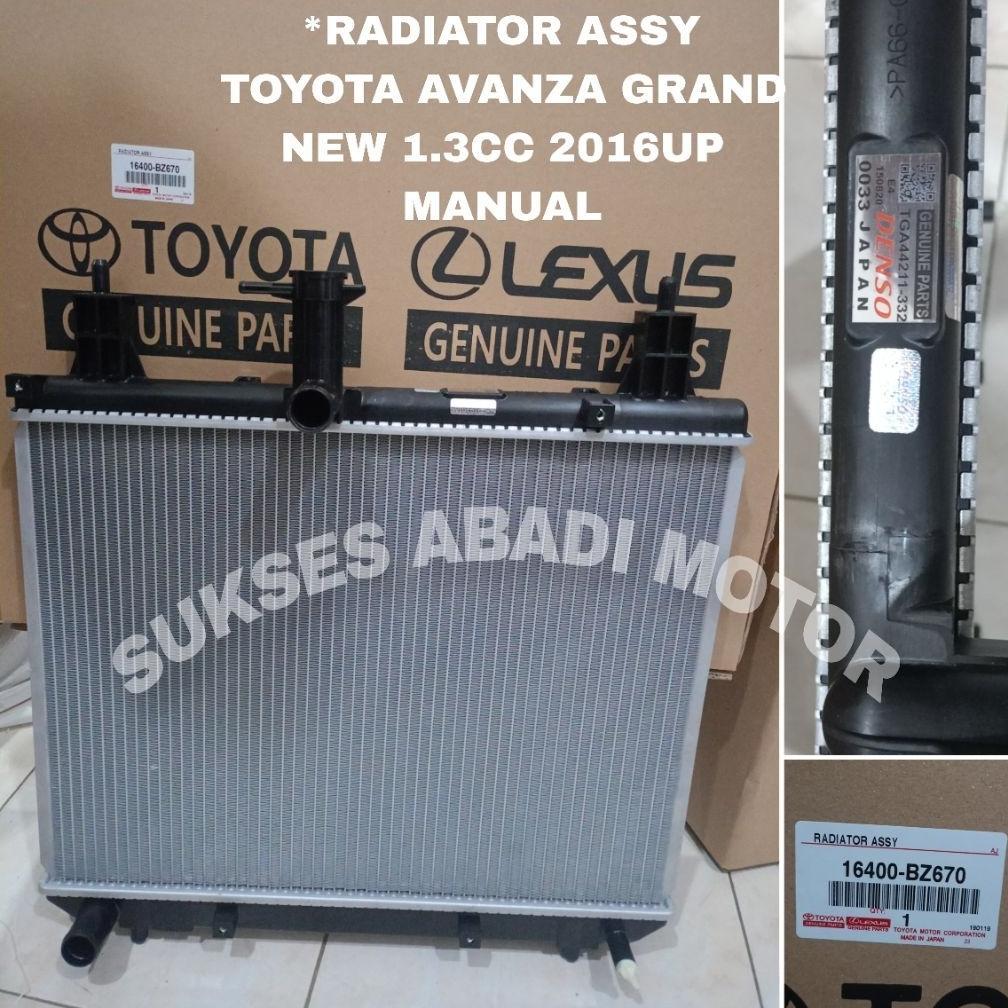Jual RADIATOR ASSY TOYOTA AVANZA GRAND NEW 1.3CC 1.300CC MANUAL 2016UP ...