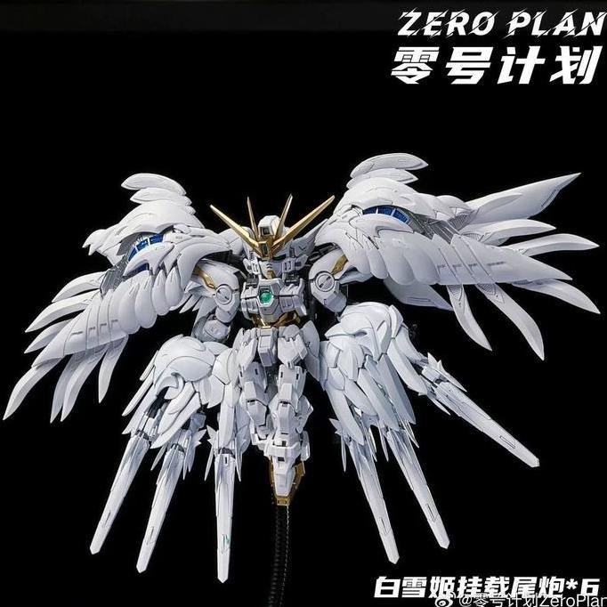 Jual Open Po Zero Plan Mgsd Wing Snow Option Set Model Kit Tanpa Figure ...