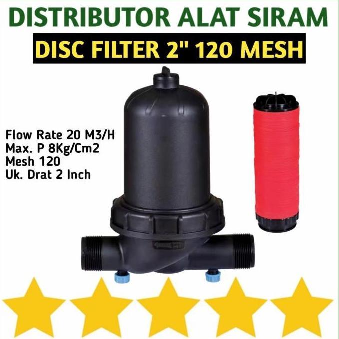 Jual DISC FILTER 2 INCH PENYARING AIR IRIGASI FERIGASI SPRINKLER ...