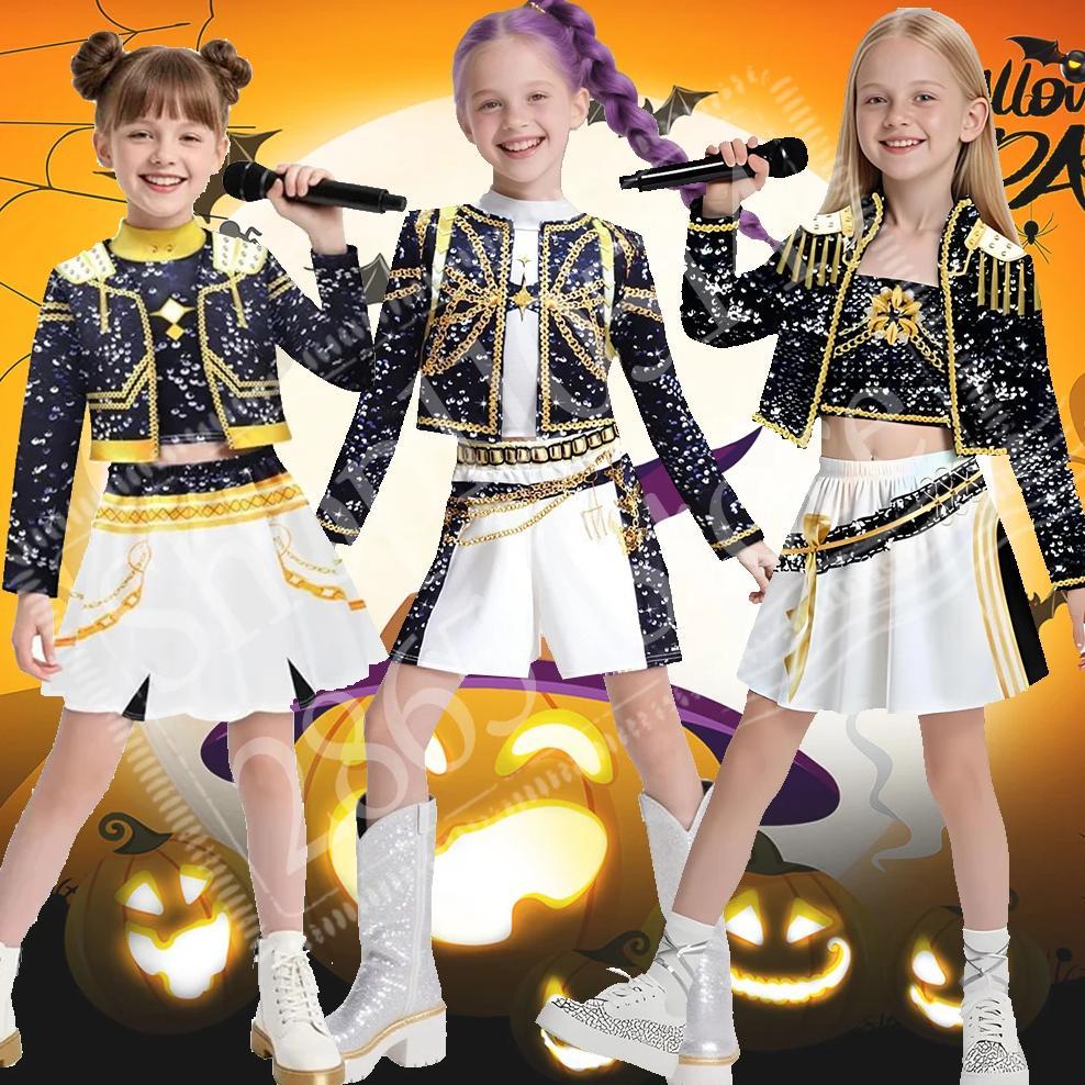 Jual Halloween Rumi Zoey Mira Cosplay dmons enfants enfant Costume ...
