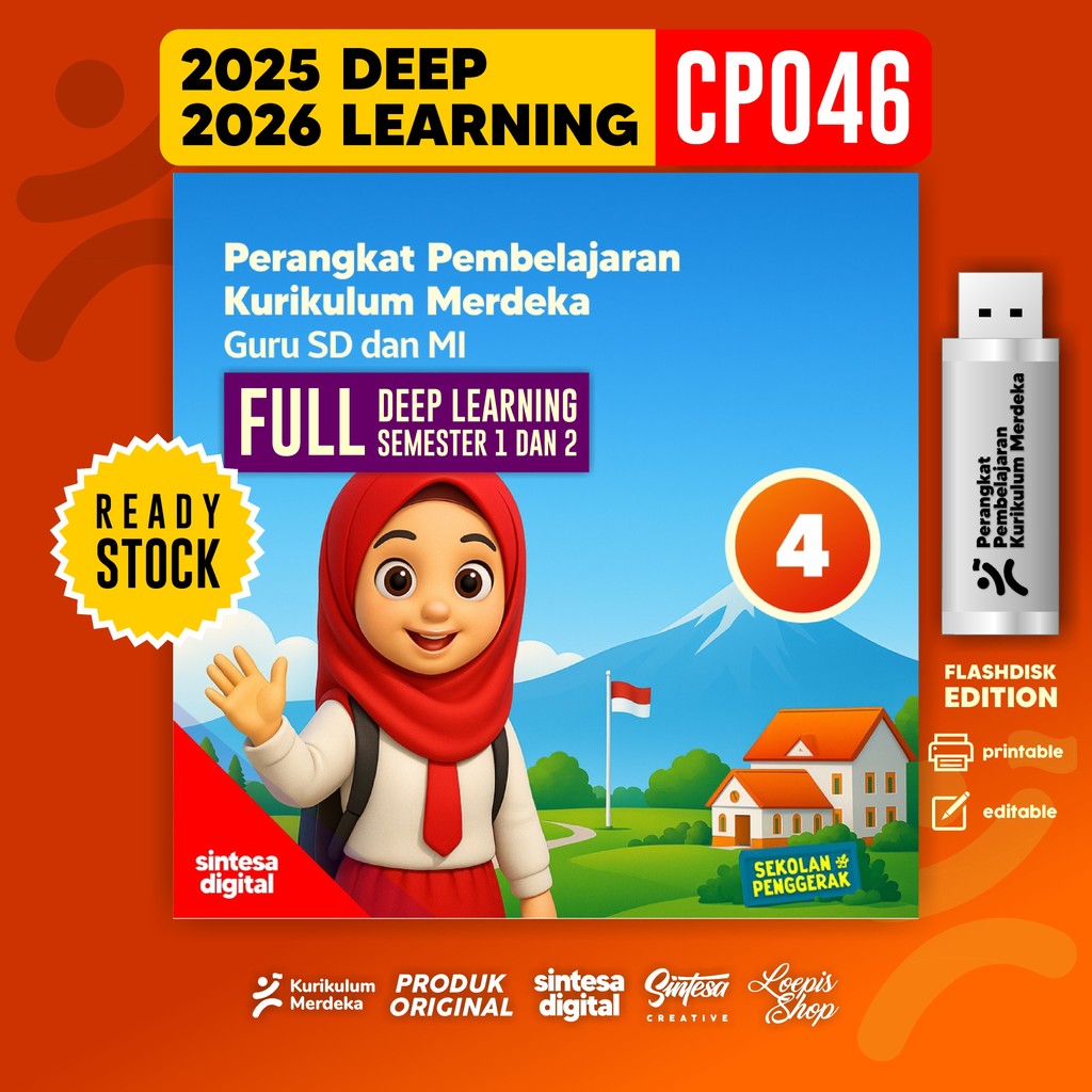 Jual FD RPP MODUL AJAR KURIKULUM MERDEKA DEEP LEARNING SD/MI KELAS 4 ...